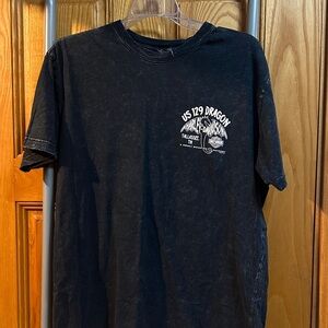 Harley-Davidson Black US 129 Dragon Tee